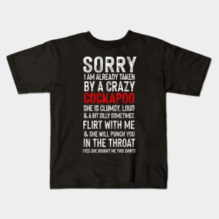 Crazy Cockapoo / Meme Humor Kids T-Shirt